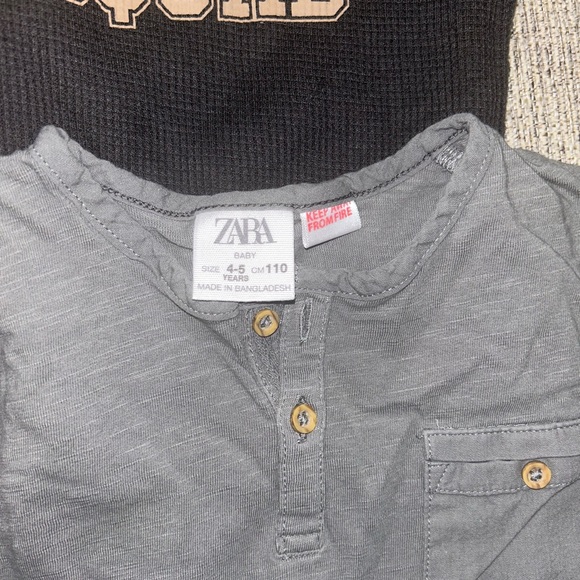 Lot of 6 long sleeved tops for boys size 4 - Picture 5 of 14